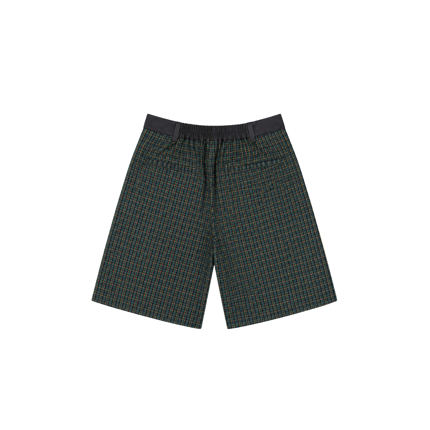 Dos Mil Green Plaid Short