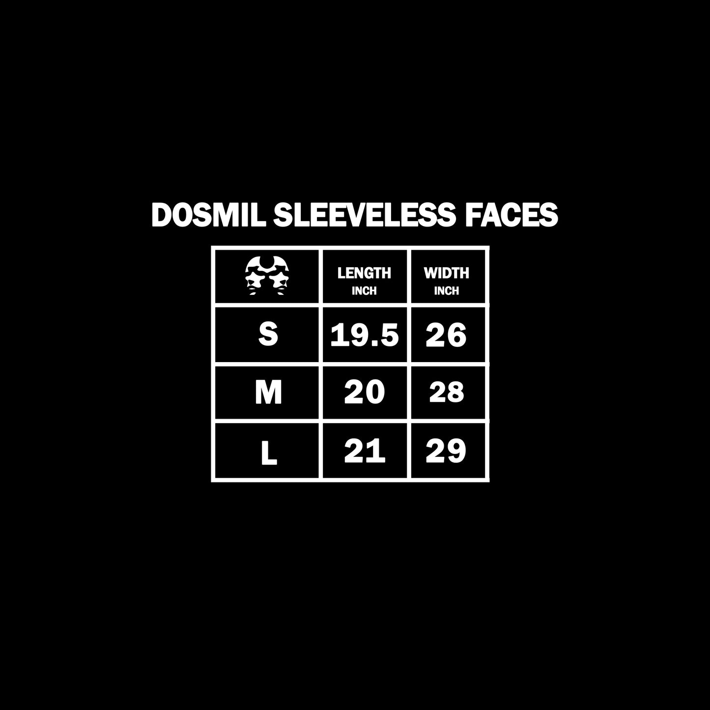 Dos Mil Sleeveless Faces